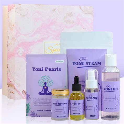 Aromlife Natural Herbs Feminine Vagina Yoni Care Oil Set Gift Box Detox