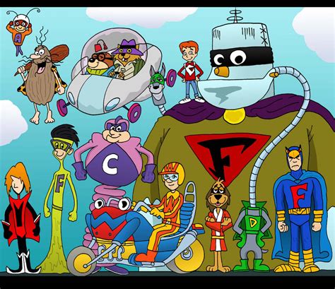 Hanna Barbera Heroes By Lordwormm On Deviantart