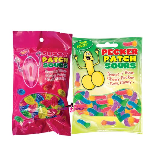 Twin Pack Eat Suck A Bag Of Dicks Pussy Pecker Sour Patch Candy Gummy Hens Bucks Ebay