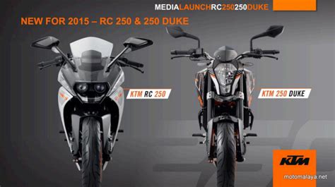 Shop the top 25 most popular 1 at the best prices! MotoMalaya: 2015 KTM 250 Duke (RM17,888) and RC 250 (RM18 ...