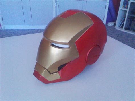 Basicly just make cut three sections for each finger. How to Make a Lifesize, Wearable Iron Man Helmet : 10 ...