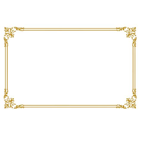 Png Certificate Borders Free Transparent Certificate Borders Png Images