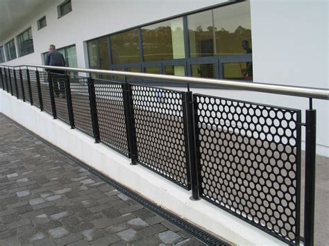 Balustrade Infill Perforated Metal Home