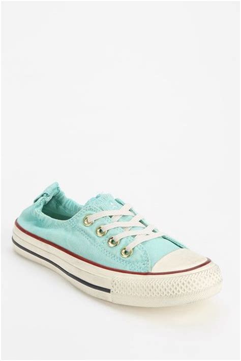 Converse Shoreline Washed Womens Lowtop Sneaker In Blue Turquoise Lyst