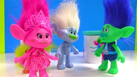 Huge Toy Surprise Blind Box Compilation With Trolls Movie Poppy And Pj