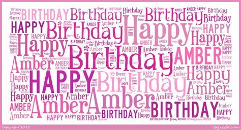 Happy Birthday Amber Wish Ts Happy A Birthday Quotes Birthday