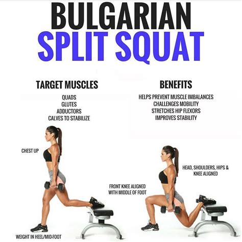 Bulgarian Split Squats Want An Awesome Leg Exercise That Gives You A Ton Of Value These Work
