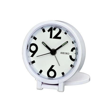 Seiko Clock Bedside Alarm Clock Qht011w Ts And Accessories From