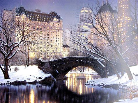 Central Park Snow Wallpapers Top Free Central Park Snow Backgrounds