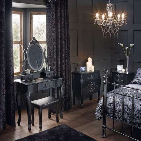 Toulouse Black Bedroom Furniture Collection (With images ...