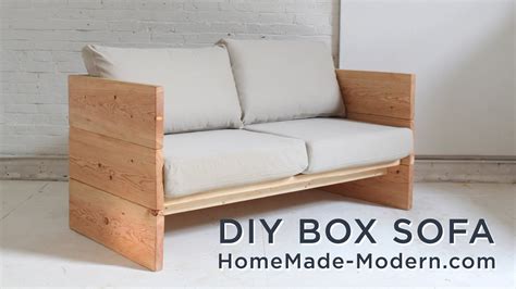 Diy Sofa Made Out Of 2x10s Diy Sofa Homemade Sofa Diy Couch