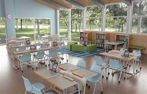 Classroom Steam Flexible School Furniture Classroom Makerspace Library Paragon