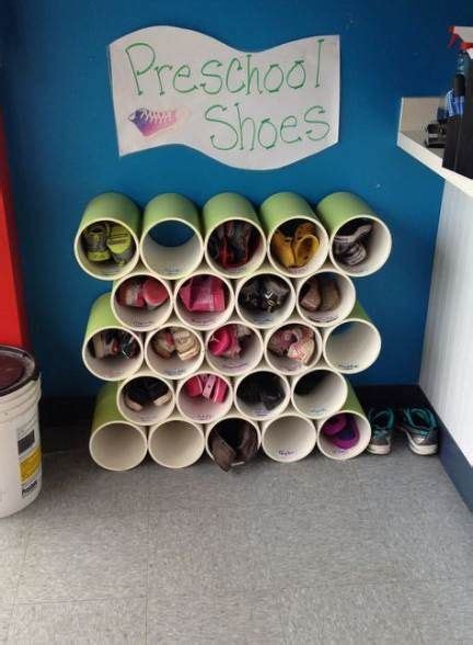 I have had this pottery barn piece saved on my pinterest board for months now. Diy storage classroom pvc pipes 47 ideas #diy | Daycare cubbies, Daycare decor, Classroom cubbies