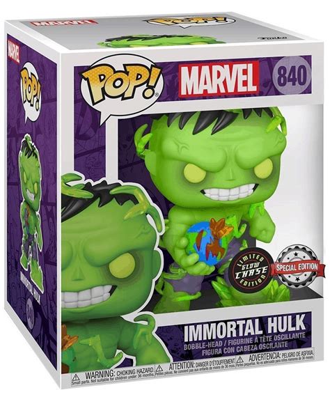 Funko Pop Marvel Immortal Hulk 6 Gitd Chase Previews Exclusive