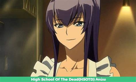 Saeko Busujuma Wiki High School Of The Dead Hsotd Amino