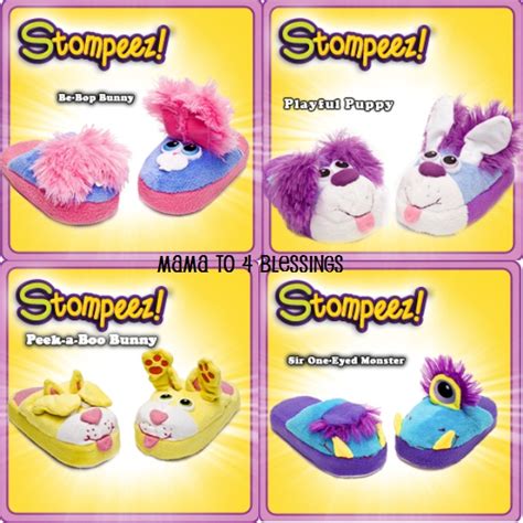 Stompeez Fun Slippers For Kids Review And Giveaway Mama To 6 Blessings