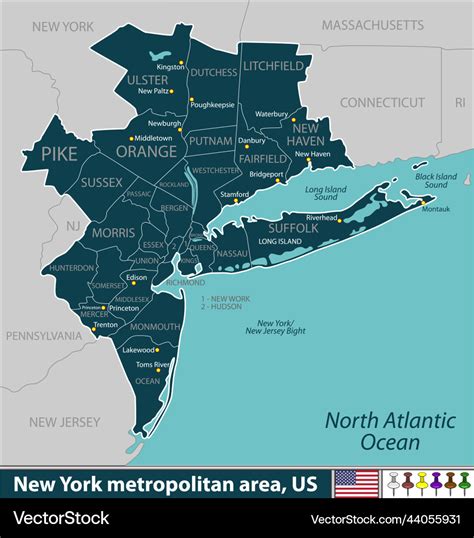 Map Of New York City Metropolitan Area - When Is Fall 2024