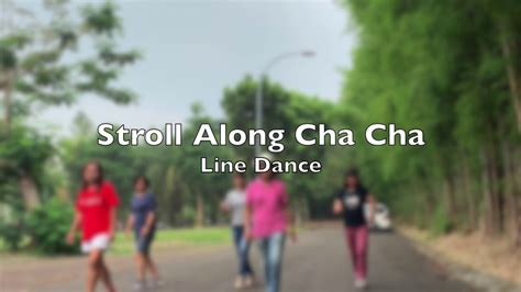 Stroll Along Cha Cha Line Dance Youtube