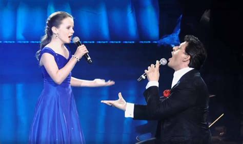 12 Year Old Performs Astonishing Duet With Opera Star Little Girl