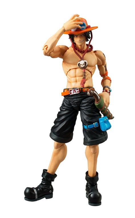 BEMS ONE PIECE Portgas D Ace Figurine Variable Action Heroes 18cm