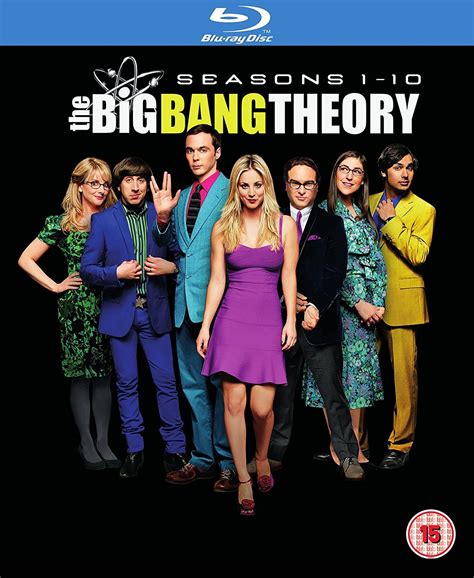 Big Bang Theory Seasons 1 10 Blu Ray 2017 Region