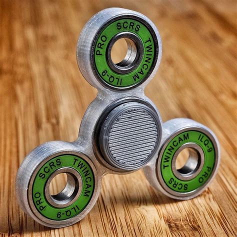 another skillfully crafted hand made fidget spinner so professional i wonder how it spins