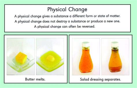 You can do the exercises online or download the worksheet as pdf. Physical and Chemical Changes - Big Picture Science