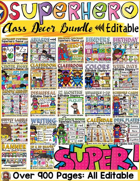 Make Your Students Feel Like Superheroes With This Superhero Themed