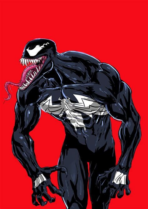 Venom By Pablog143 Venom Comics Venom Art Marvel Drawings