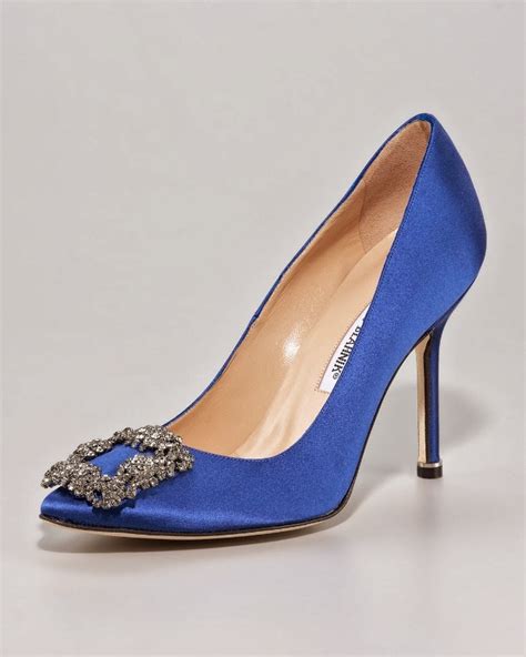 Manolo Blahnik Sex And The City Blue Shoes Blowjob Story