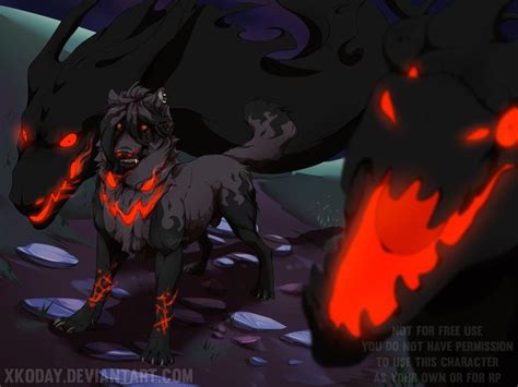 295 Best Demon Wolf Images On Pinterest Wolves Anime