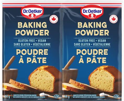 Dr Oetker Baking Powder 84gm White Amazonca Grocery And Gourmet Food