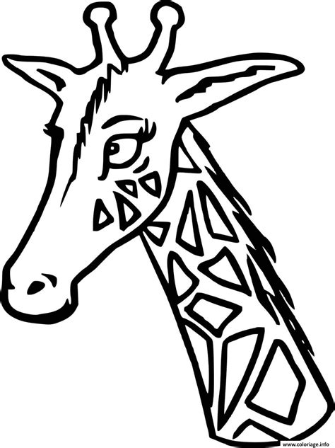 Dessin Girafe Facile Comment Dessiner Une Girafe Dessin Facile Girafe