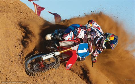 Looking for the best wallpapers? Tlcharger Fond d'ecran Honda, Motocross, Red Bull Racing ...