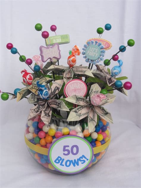 The list includes gifts for every budget and each gift was picked by our team of specialized gift hunters! Money bouquet for my sister-in-law's 50th birthday (With ...