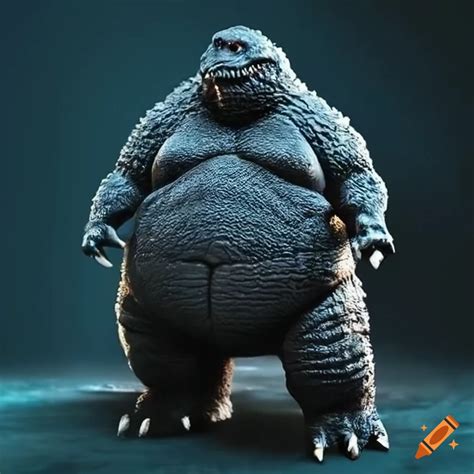 Fat Godzilla Character