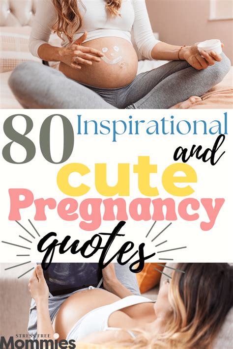 Inspirational And Cute Pregnancy Quotes For Expecting Mothers