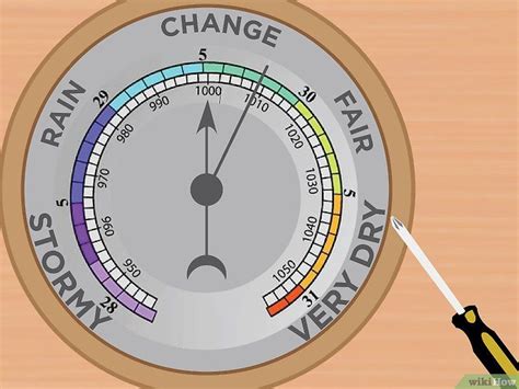 How To Set A Barometer 12 Steps With Pictures Barometer Settings