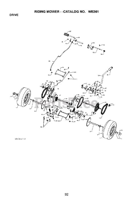 Weed Eater We 261 960220008 01 Weed Eater Lawn Tractor 2011 02