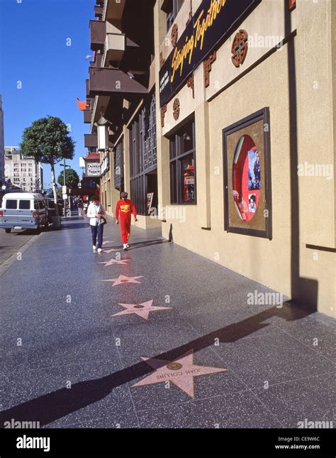 Hollywood Walk Of Fame Hollywood Boulevard Hollywood Los Angeles California United States