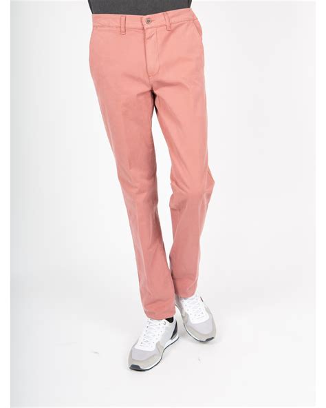 Pantalon Chino Armur Rouge Corail Pour Homme Grand Size Factory