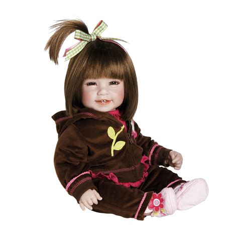 Adora Dolls Baby Doll 20 Inch Workout Chic Brown Hairbrown Eyes