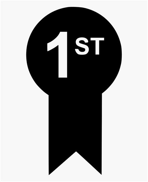 First Place Award Ribbon First Place Icon Png Transparent Png Kindpng