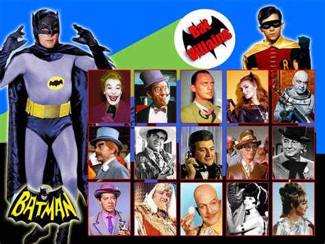 Villains Of Batman 1960s Series Batman Tv Series Batman Tv Show