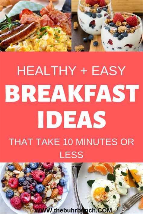 Click Through To Read This List Of 5 Healthy Easy Breakfast Ideas