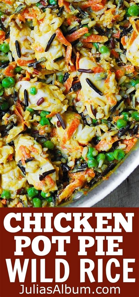 Maybe you would like to learn more about one of these? Chicken Pot Pie Wild Rice Skillet - just like the pot pie but without the pie crust! Carrots ...