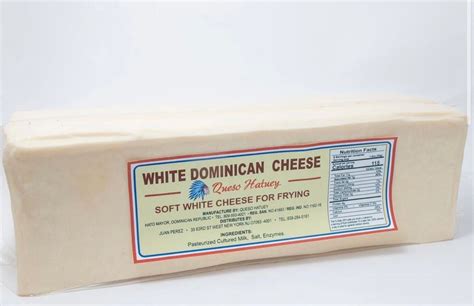 White Dominican Cheese Queso Blanco Dominicano Quesohatuey