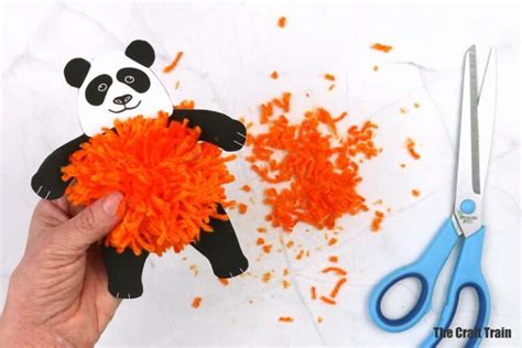 Printable Pom Pom Panda The Craft Train