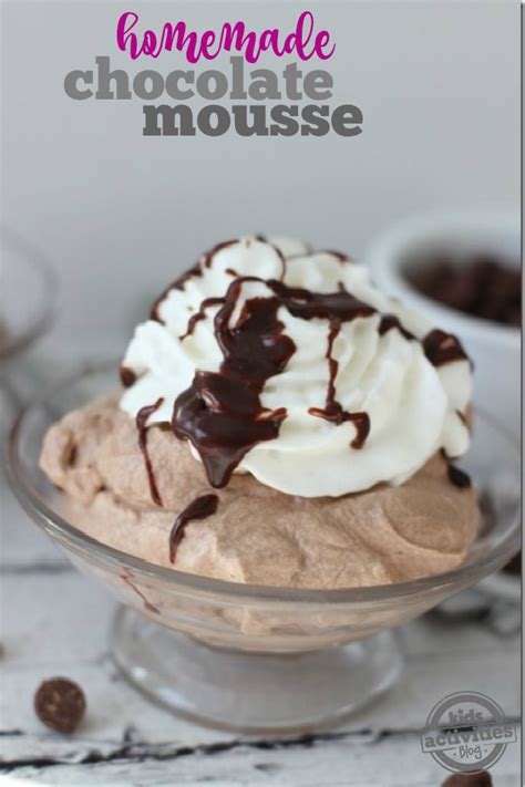 Find more dessert recipes at bbc good food. Easy Homemade Chocolate Mousse