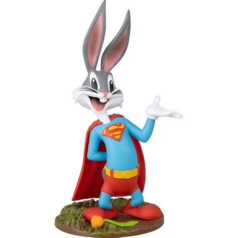 Pre Order Movie Maniacs Wb 100 Bugs Bunny As Superman 6 Inch Scale